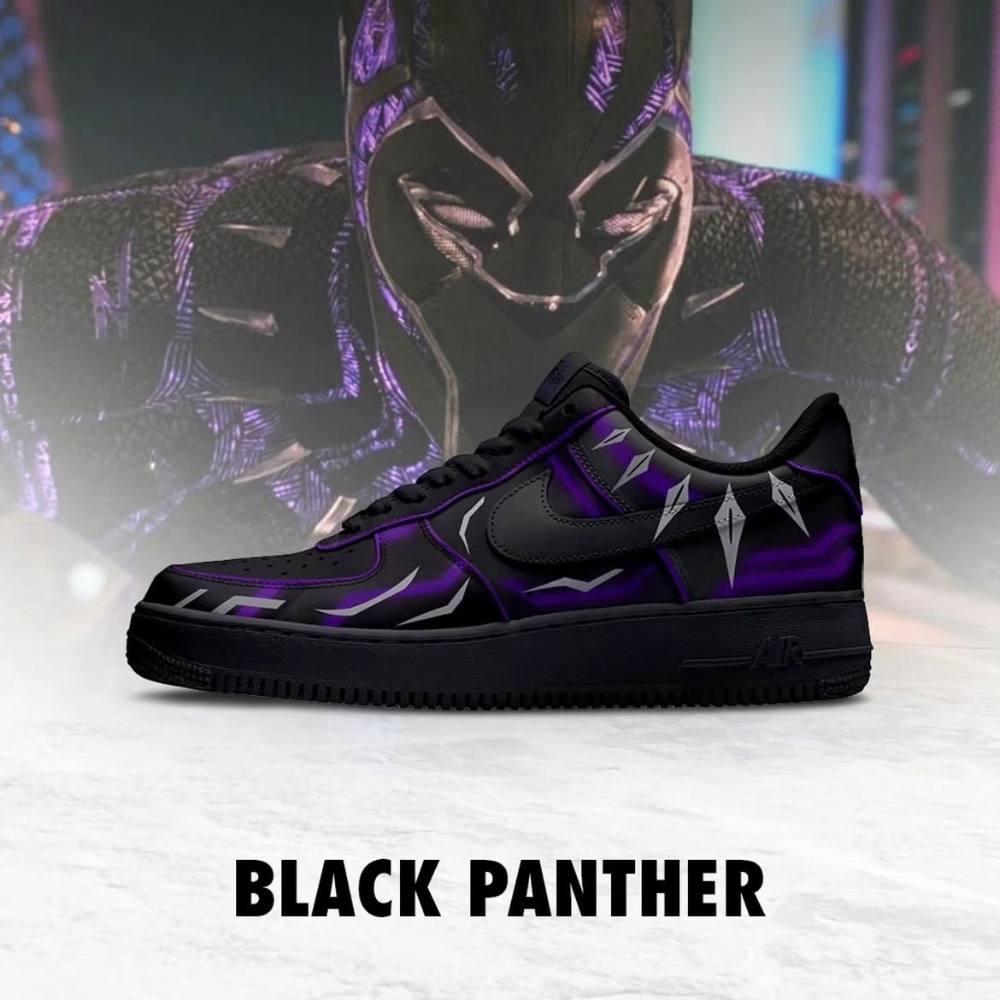 Black Panther Marvel New Custom Low Top Shoes