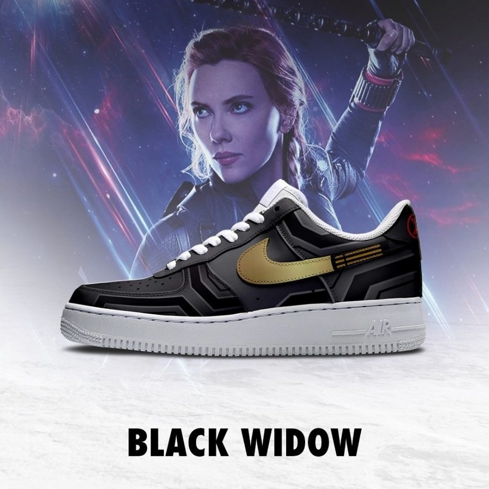 Black Widow Marvel New Custom Low Top Shoes