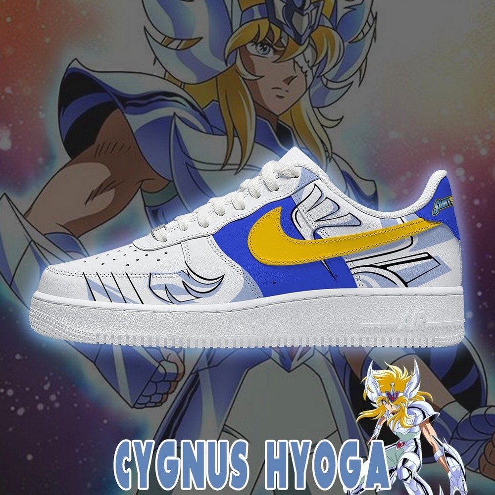 Cygnus Hyoga Saint Seiya Low Top Shoes
