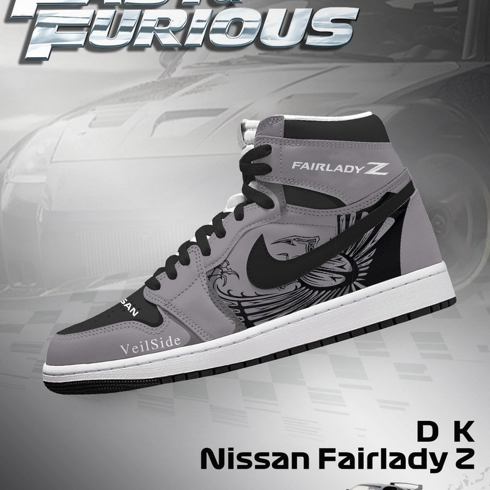 D.K. Fairlady Z V.1 Fast and Furious High Top Shoes