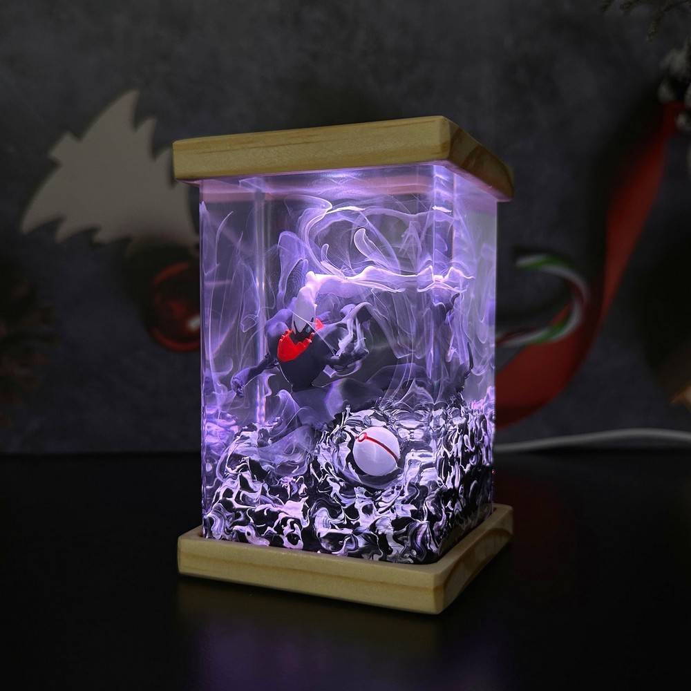 Darkrai Pokemon Resin Lamp
