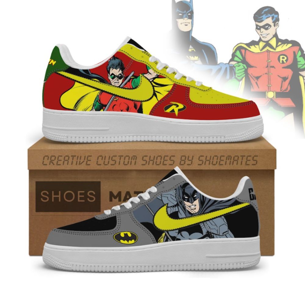 DC Batman Vs Robin Low Top Shoes