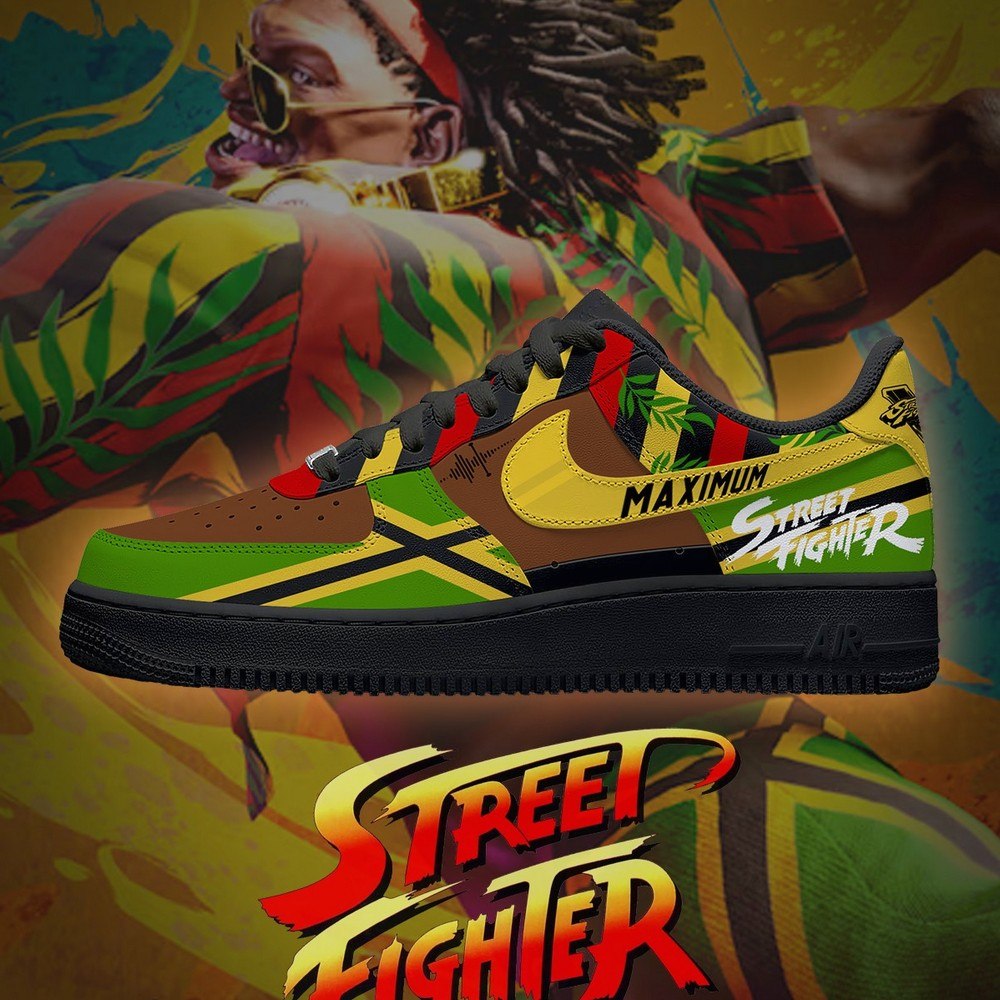 Dee Jay Street Fighter Low Top Shoes