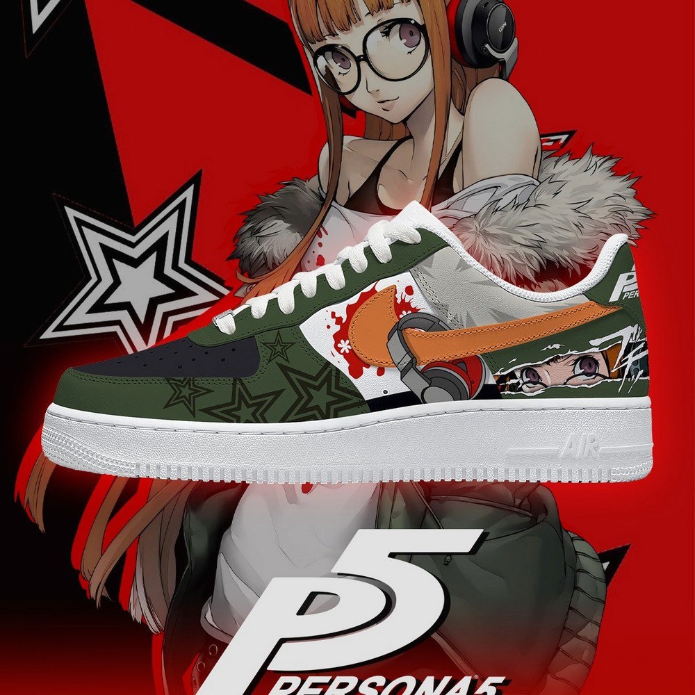 Futaba Sakura Persona 5 Low Top Shoes