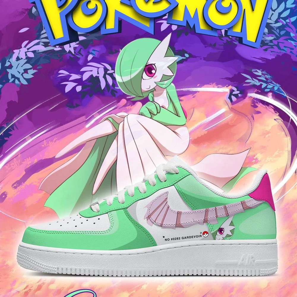gardevoir pokemon af1 low top shoes tdgtk