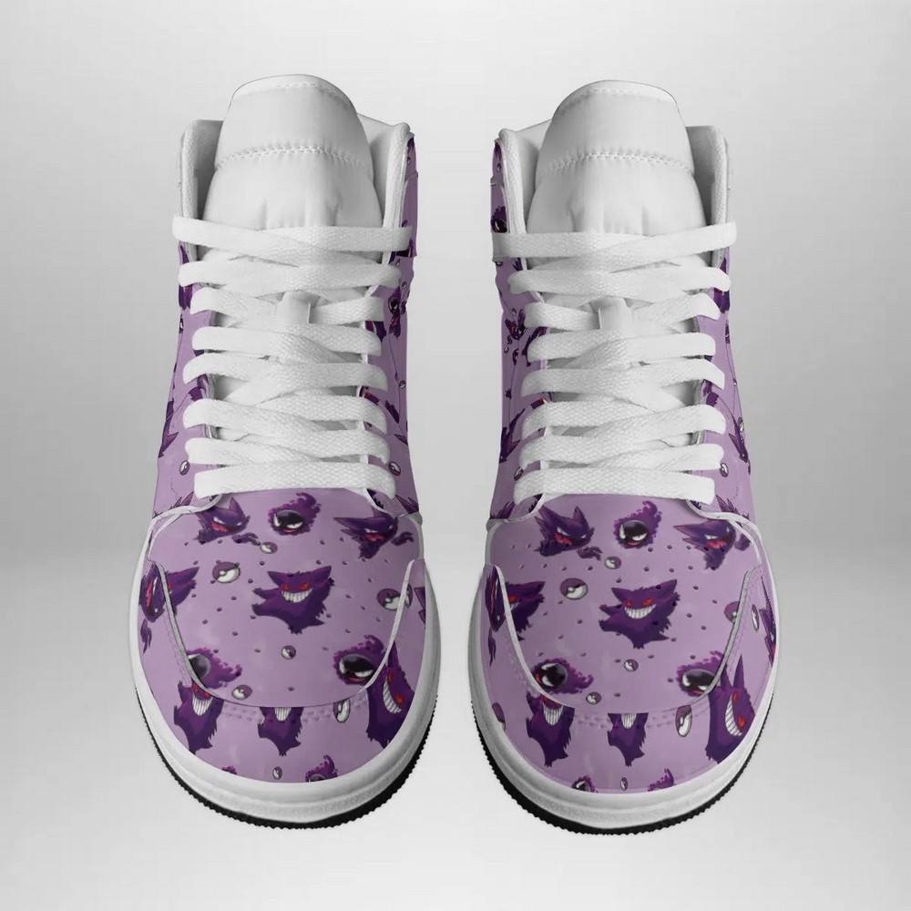 Gengar Pattern Pokemon AJ1 High Top Shoes Pokemon AJ1 High Top Shoes ...