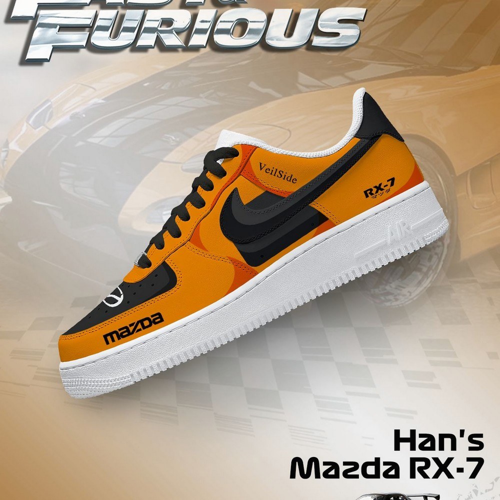 Han's RX-7  Fast and Furious Low Top Shoes
