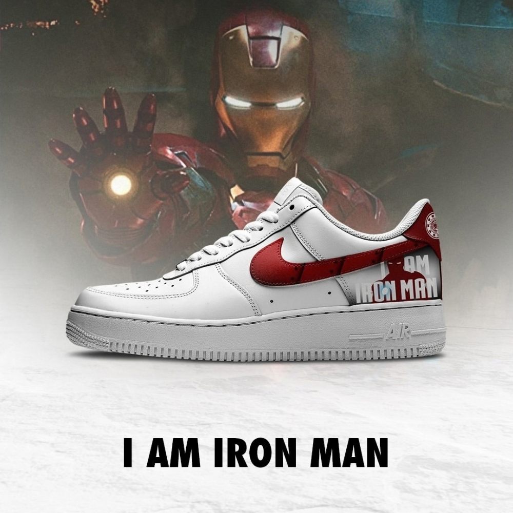I am Iron Man Marvel New Custom Low Top Shoes