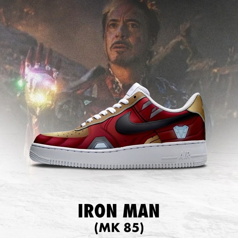 Iron Man Marvel New Custom Low Top Shoes