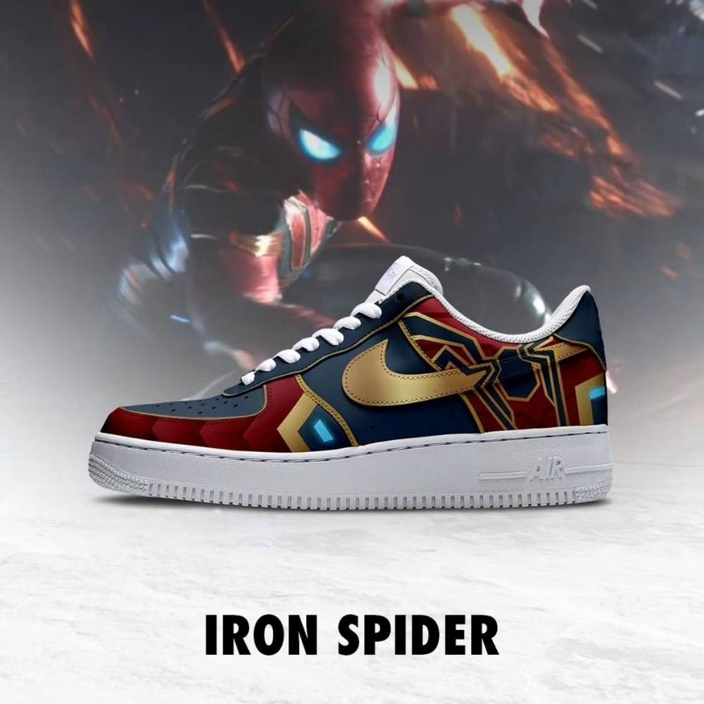 Iron Spider Marvel New Custom Low Top Shoes 3 iron spider nabja