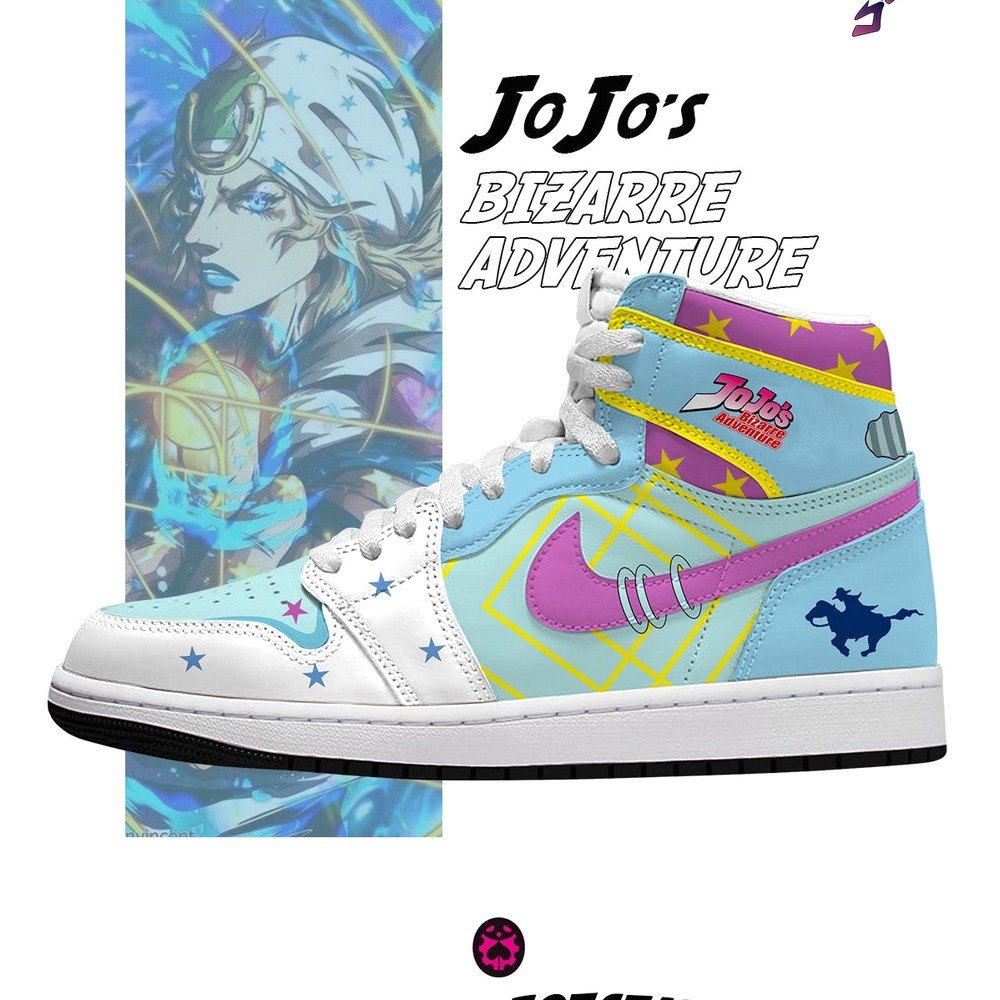Johnny Joestar Custom High Top Sneakers