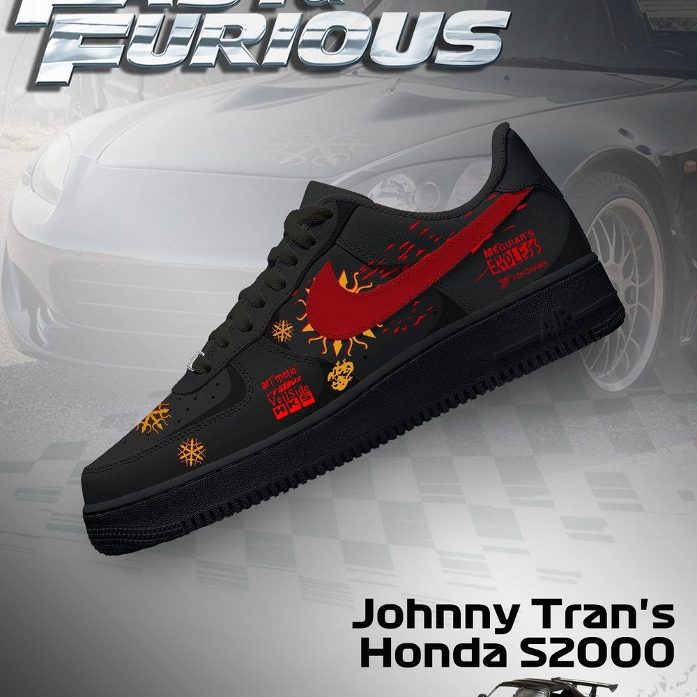 Johnny Tran's S2000 Fast and Furious Low Top Shoes