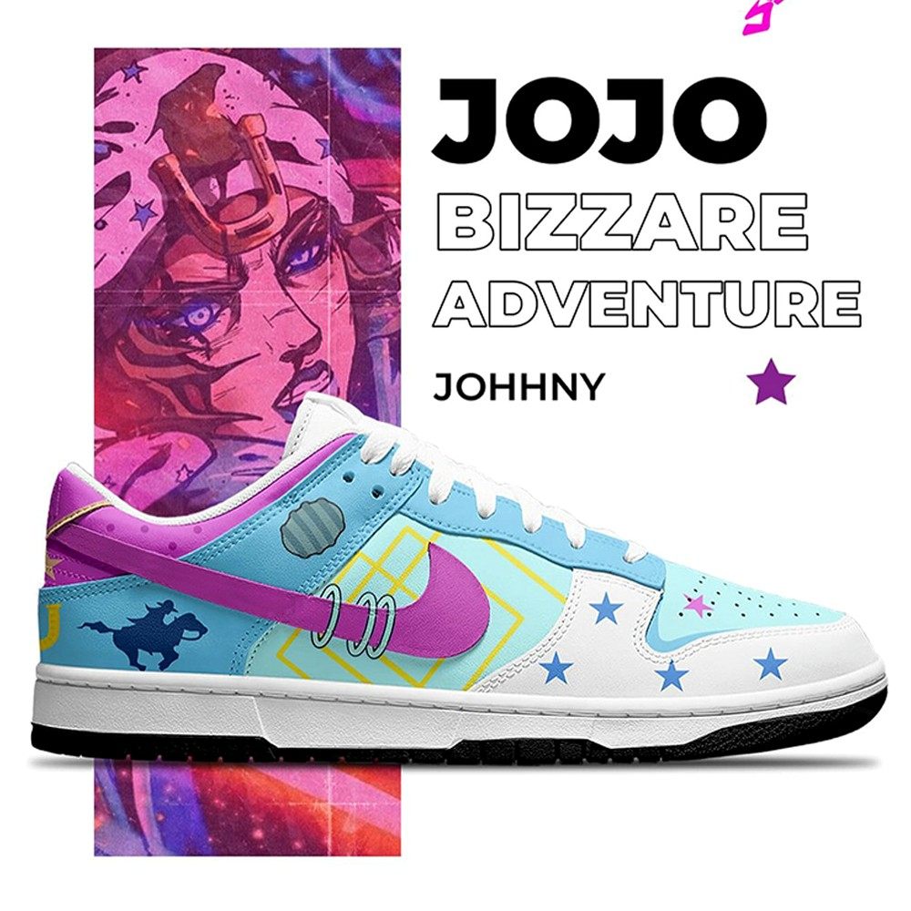 jojo　脚 Jojo's Bizarre Adventure Shoes, JJBA Shoes