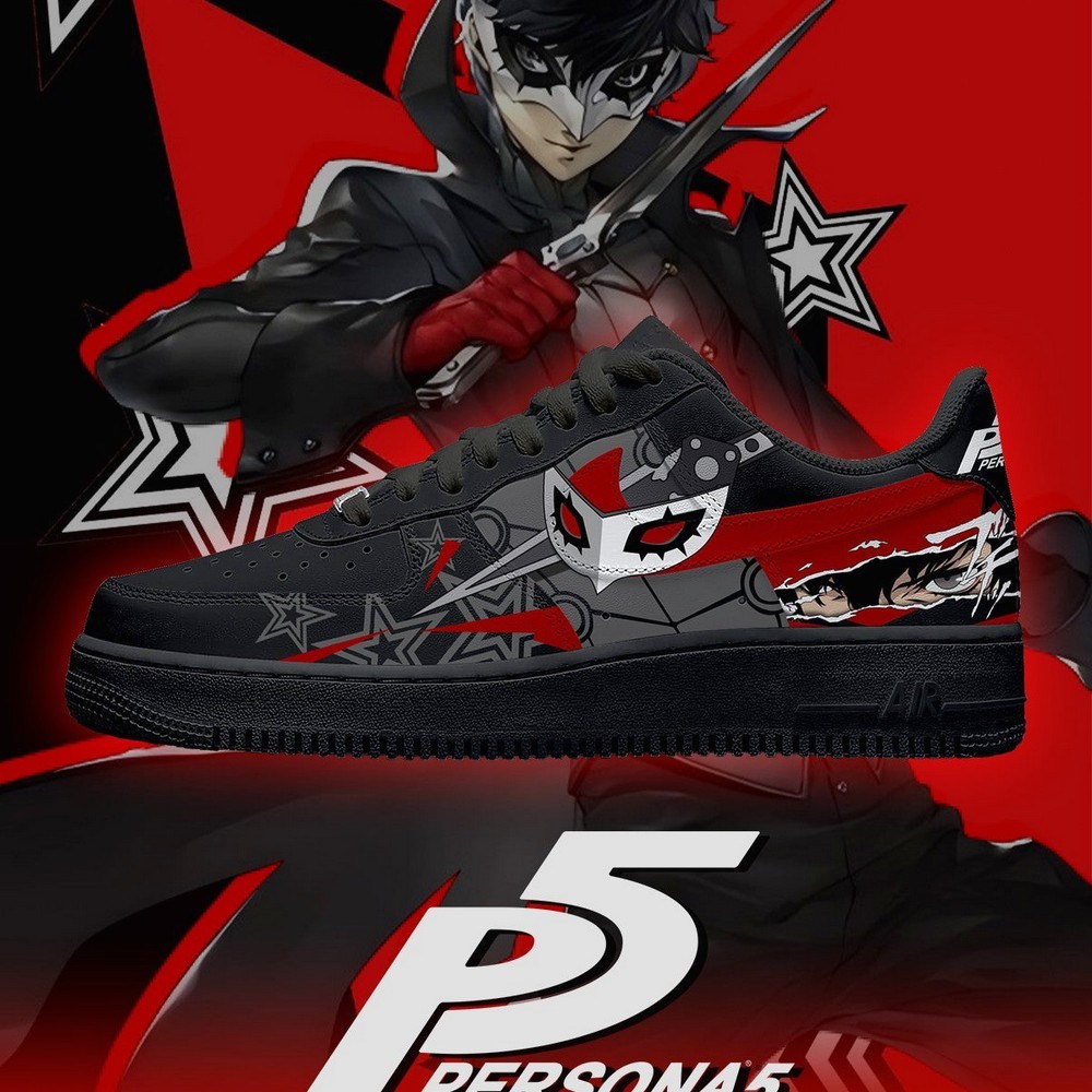 Joker Persona 5 Low Top Shoes