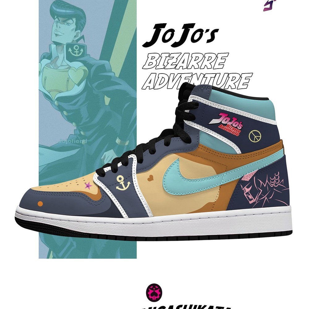 Josuke Higashikata V.2 Custom High Top Sneakers