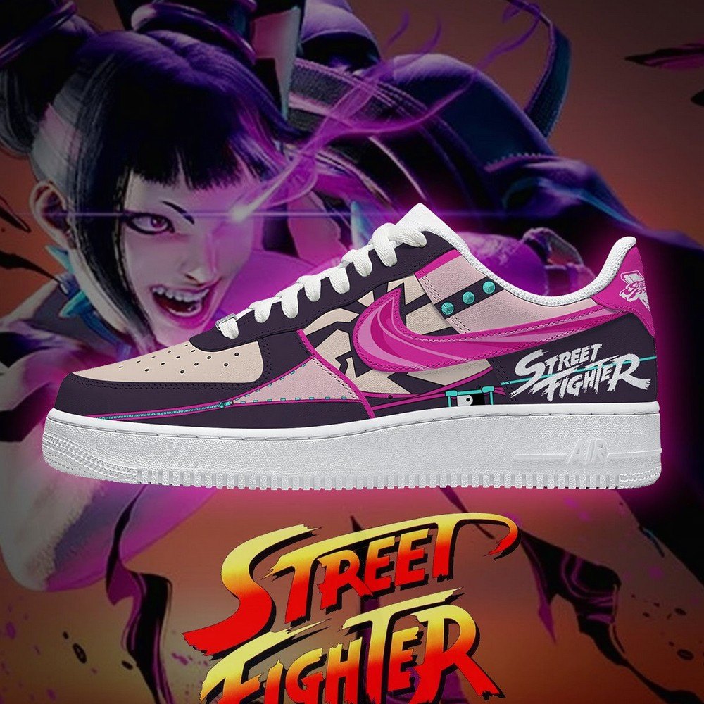 Juri Han Street Fighter Low Top Shoes