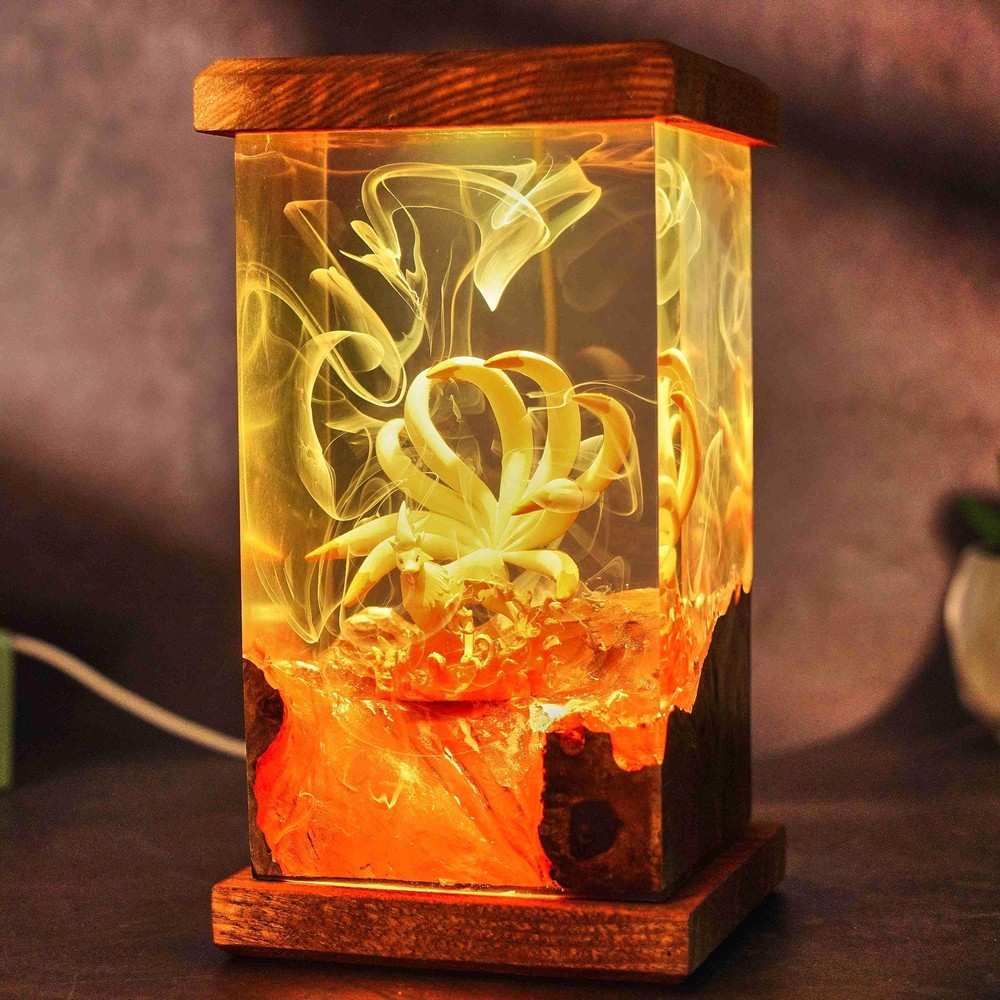 Kyukon Pokemon Resin Lamp