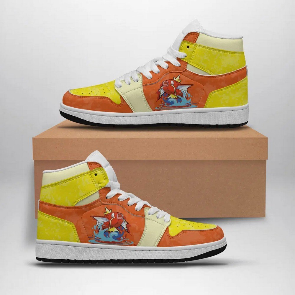 Magikarp Attack Pokemon High Top AJ1 Shoes