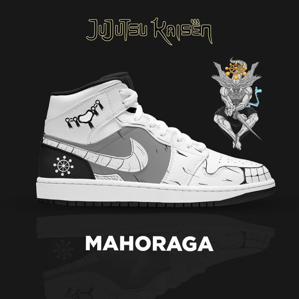 Mahoraga Jujutsu Kaisen Special High Top Shoes 9 mahoraga teyne