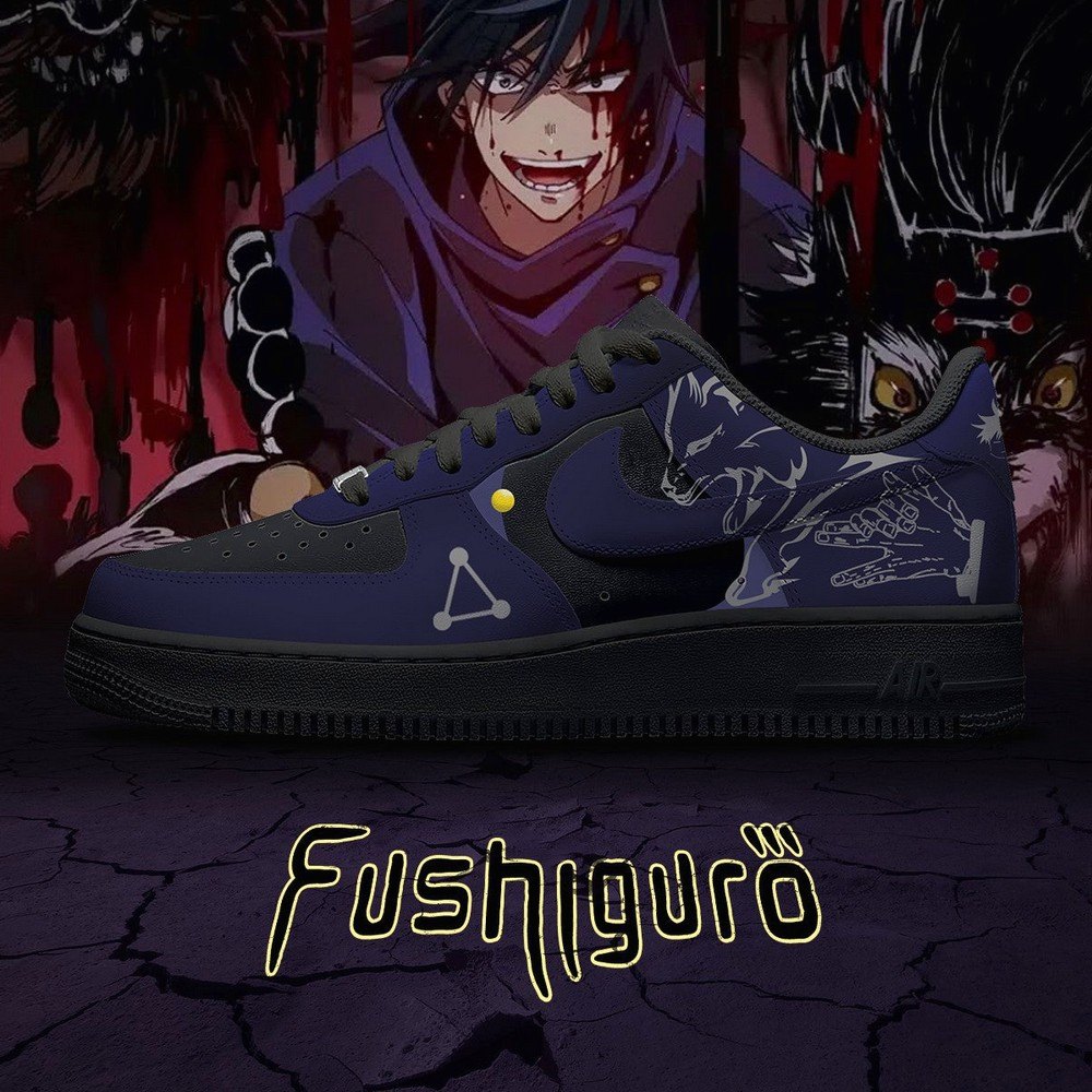 Megumi Fushiguro Cursed Technique Jujutsu Kaisen Low Top Shoes