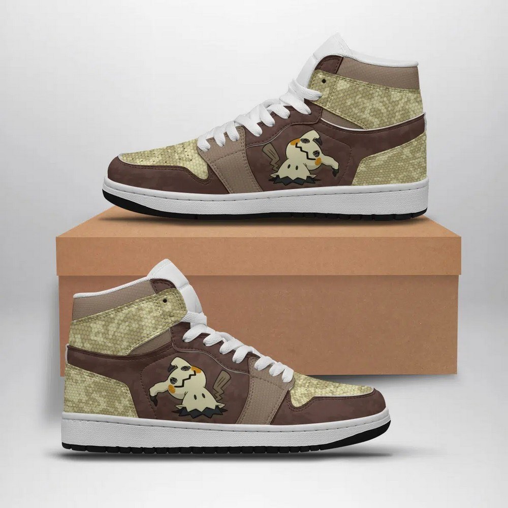 Mimikyu Attack Pokemon High Top AJ1 Shoes