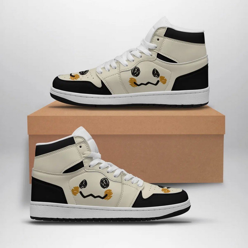 Mimikyu Face Pokemon High Top AJ1 Shoes