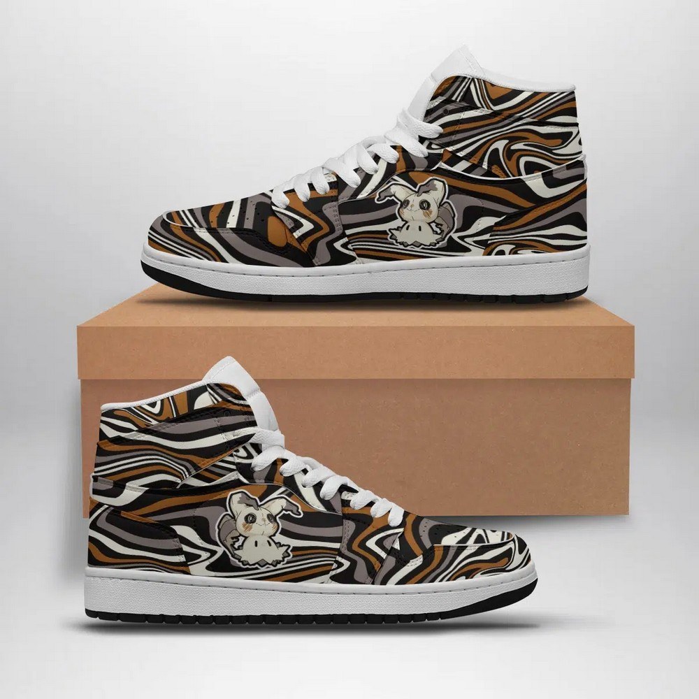 Mimikyu Trippy Pokemon High Top AJ1 Shoes