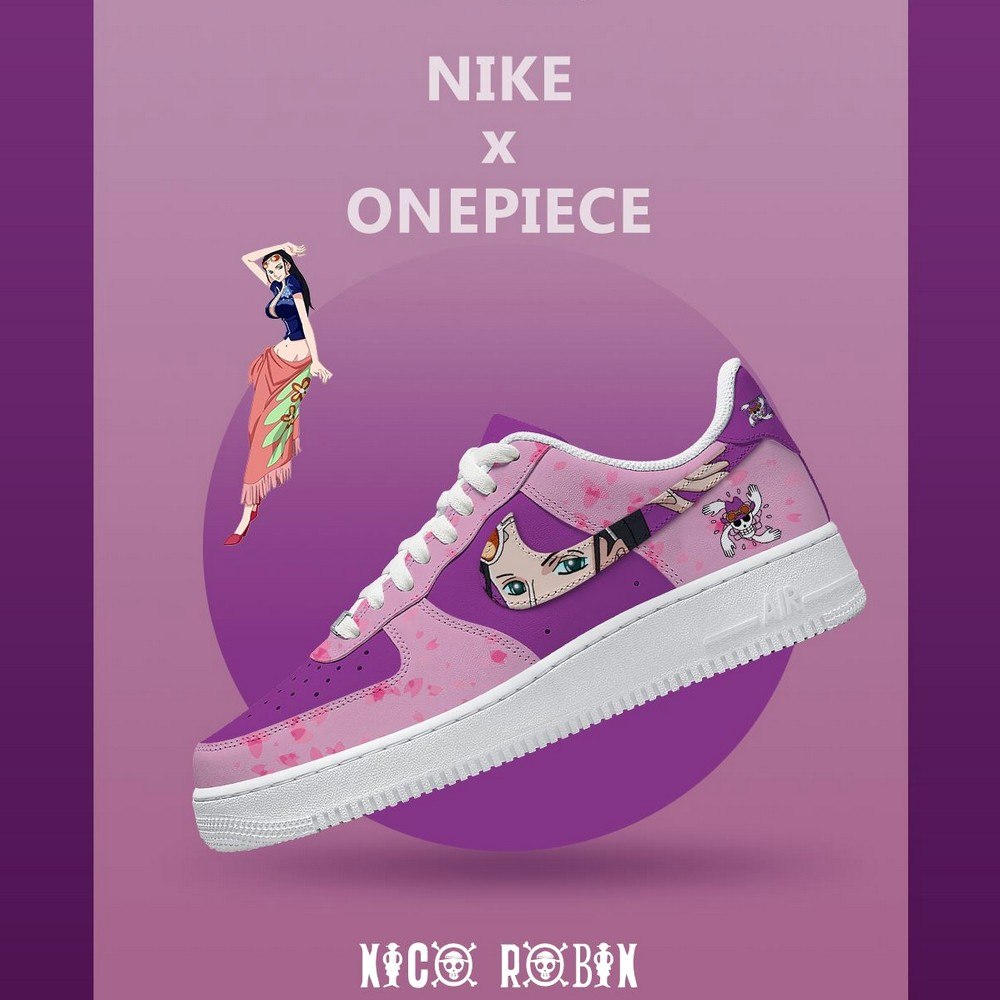 Nico Robin V.1 One Piece Limited Low Top Shoes 9 nico robin v.1 1 yiwo4