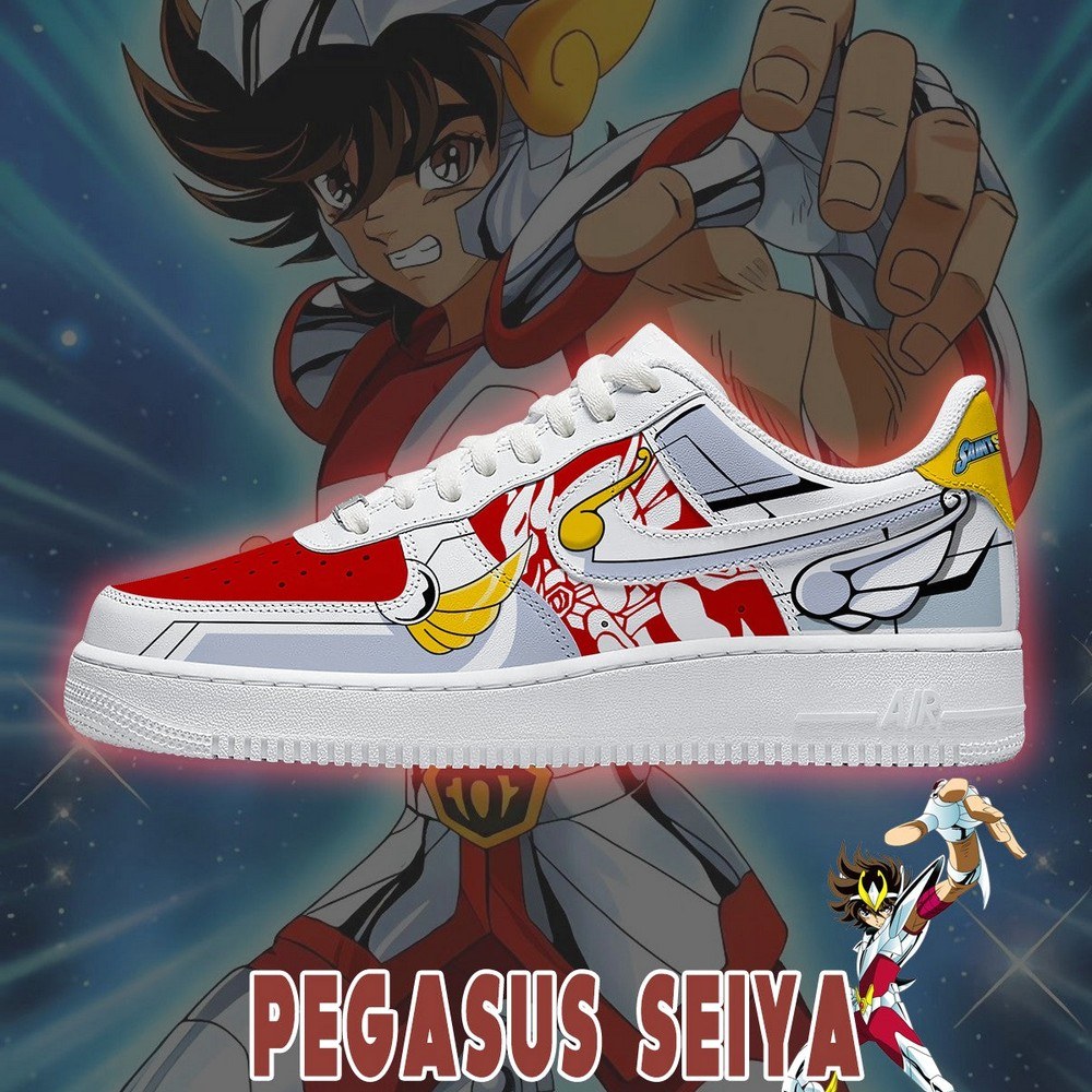 Pegasus Seiya Saint Seiya Low Top Shoes