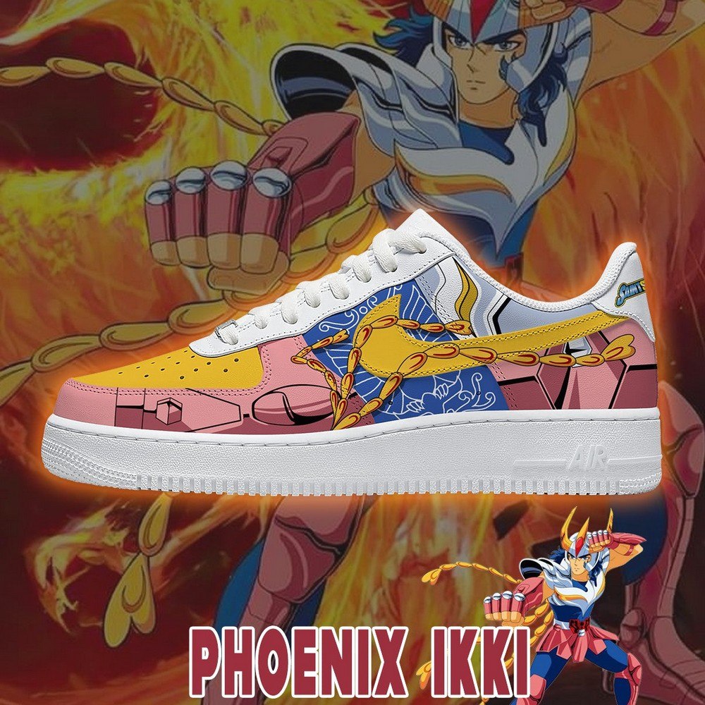 Phoenix Ikki Saint Seiya Low Top Shoes