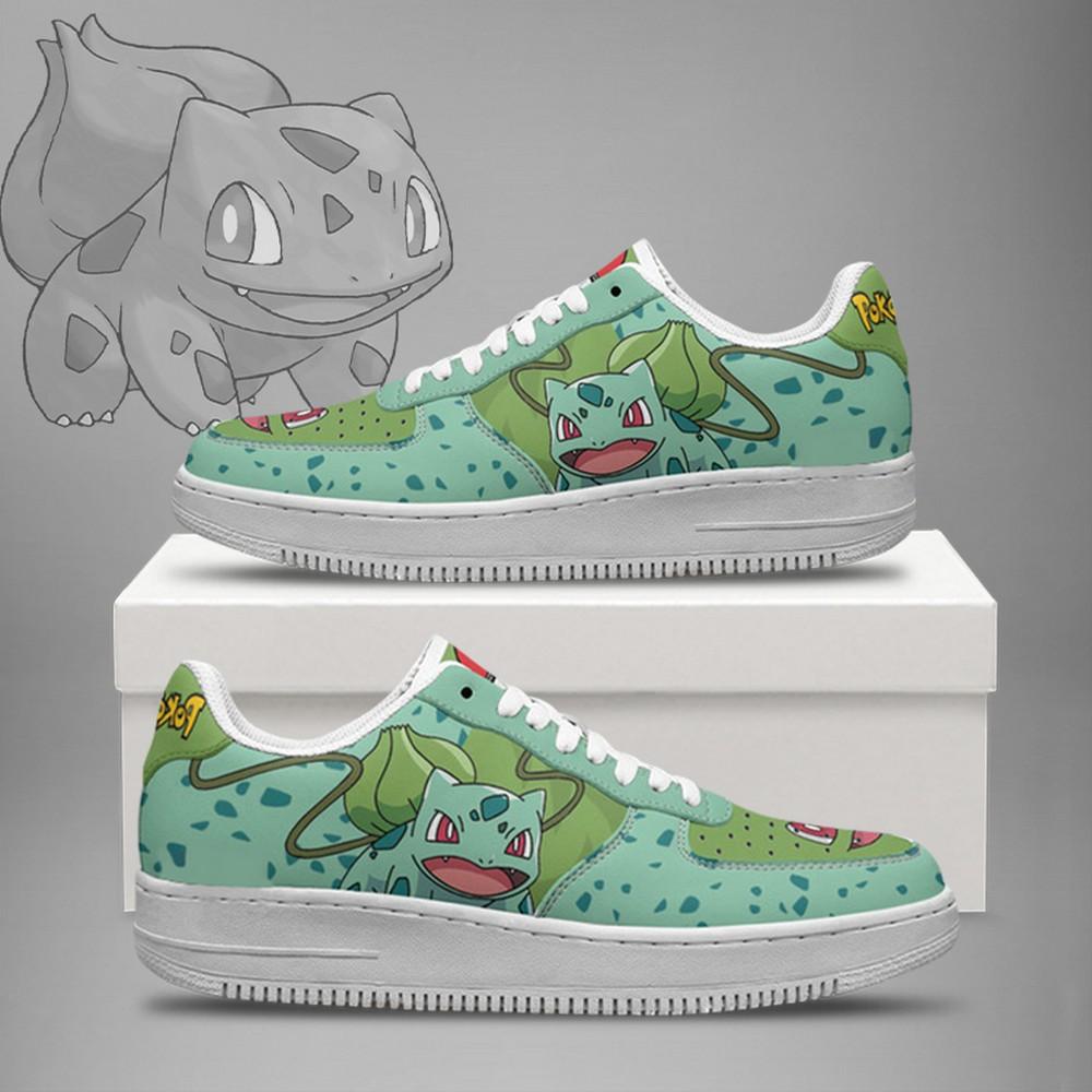 Pokemon Bulbasaur Air Sneakers Custom Anime Shoes