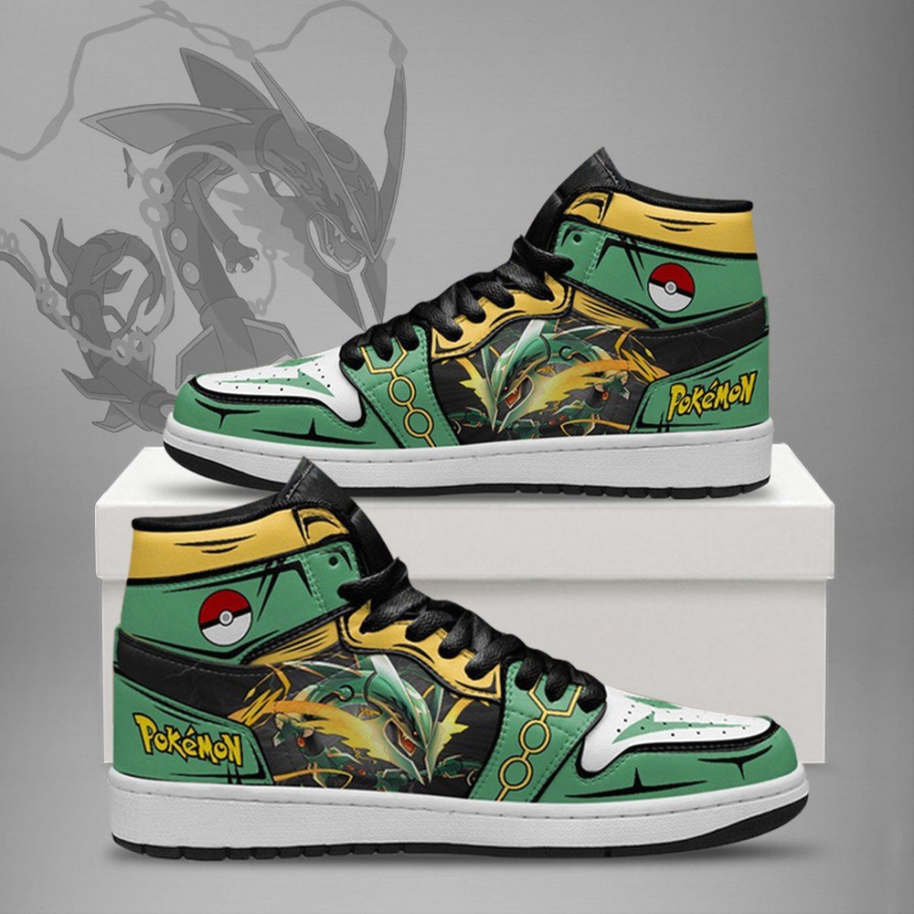 Rayquaza Limited Edition Pokemon High Top Shoes
