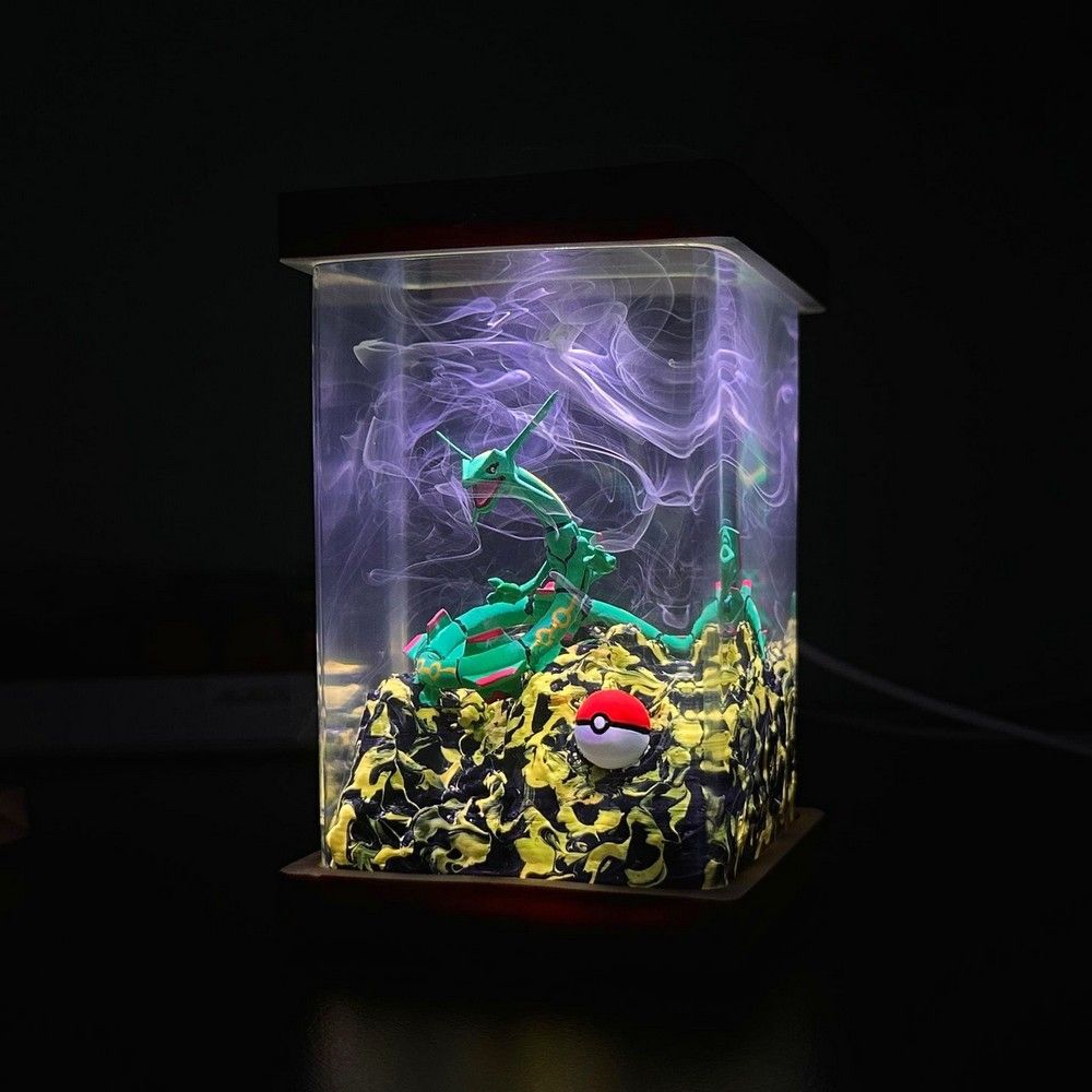 rayquaza resin lamp Pokemon Resin Lamp