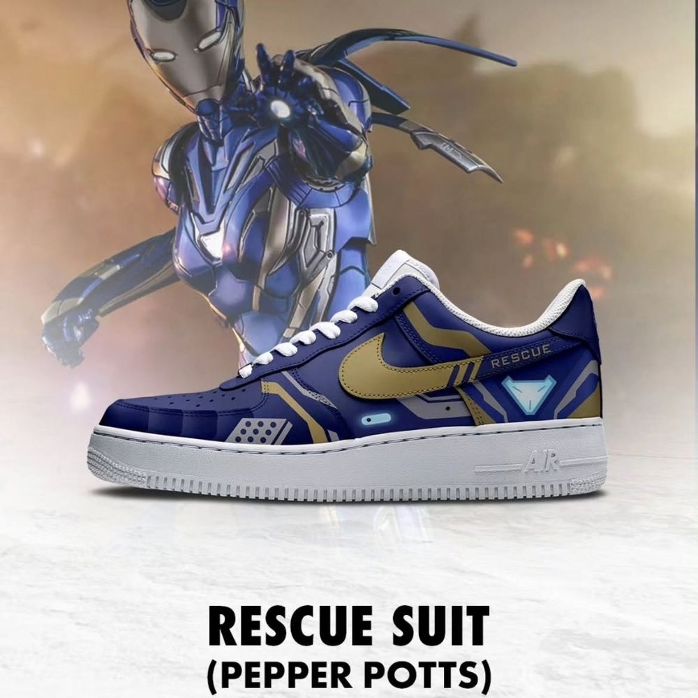 Rescue Suit Marvel New Custom Low Top Shoes