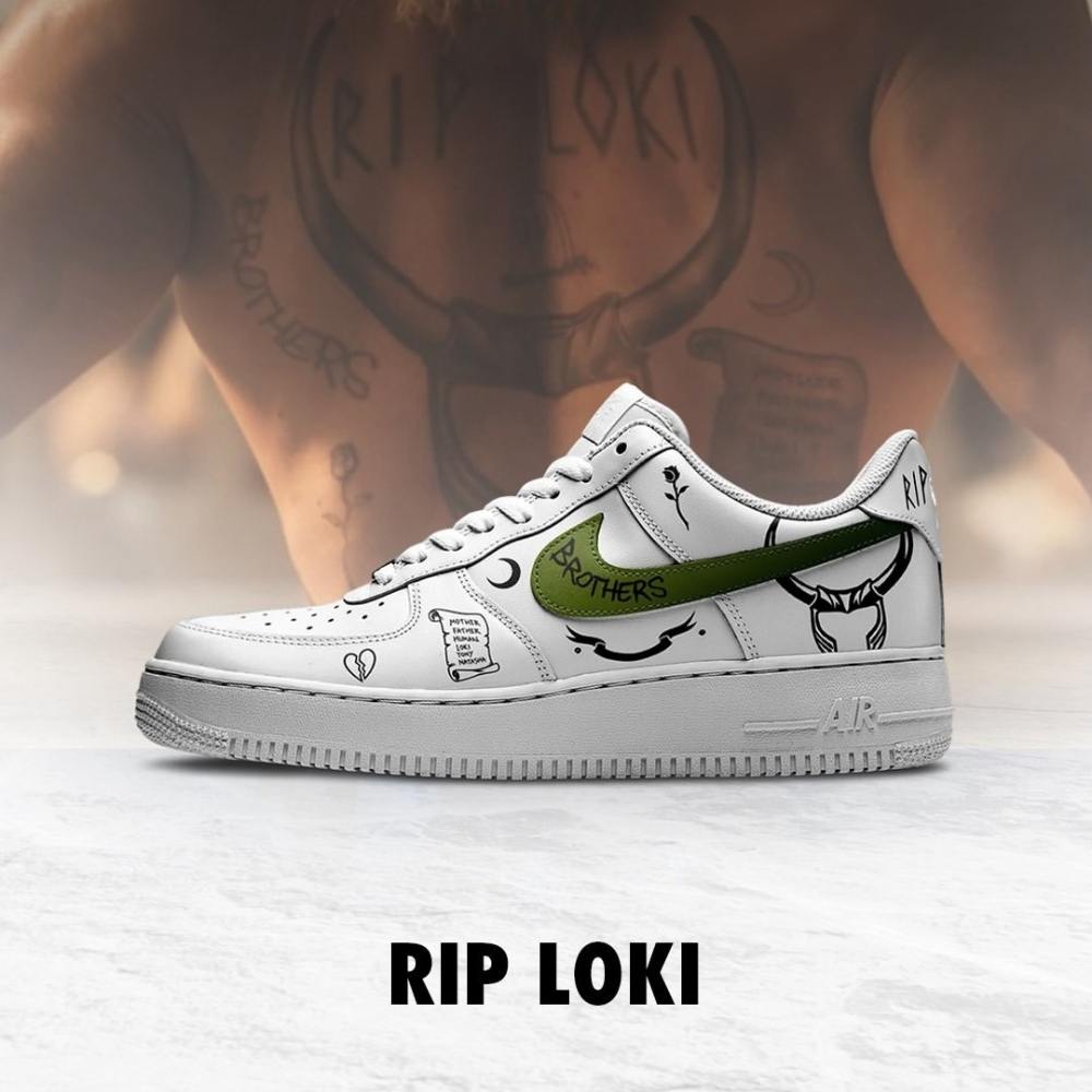 RIP Loki Marvel New Custom Low Top Shoes 2 rip loki turiv