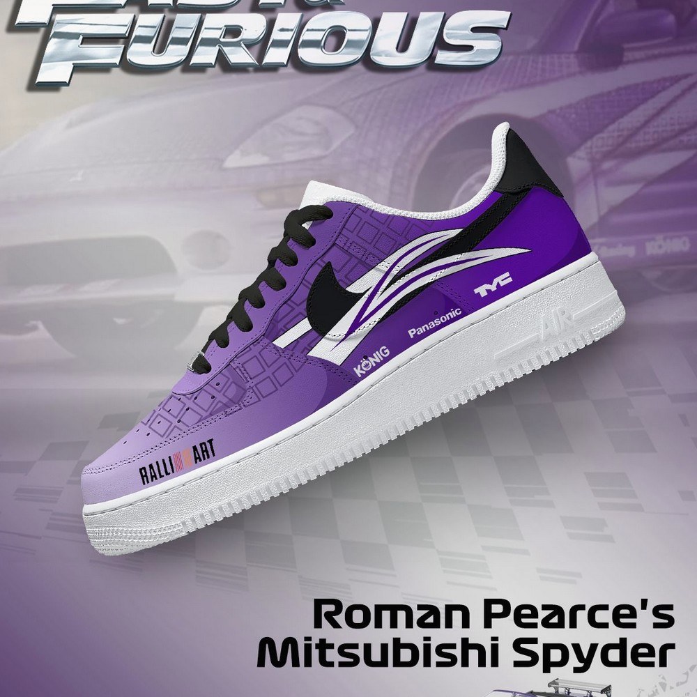 Roman Pearce's Spyder Fast and Furious Low Top Shoes