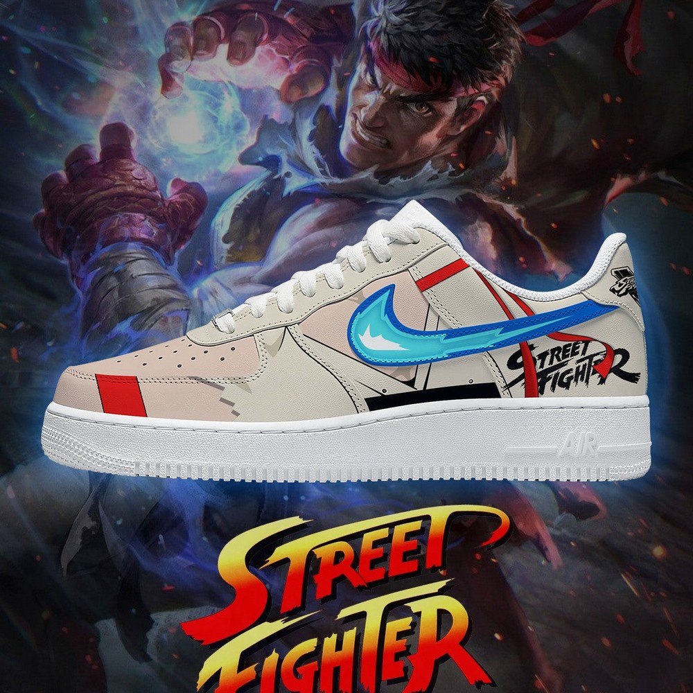 Ryu Street Fighter Low Top Shoes