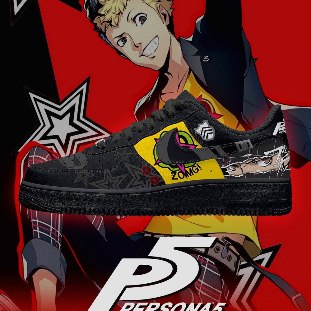 Ryuji Sakamoto Persona 5 Low Top Shoes