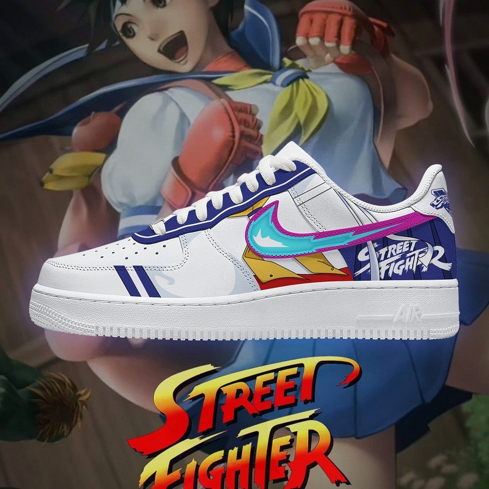 Sakura Street Fighter Low Top Shoes