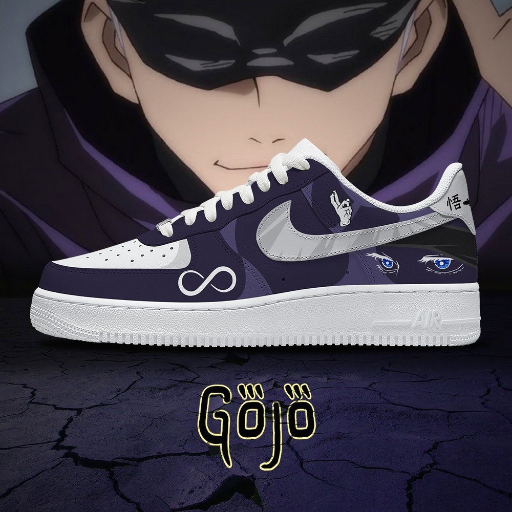 Satoru Gojo Cursed Technique Jujutsu Kaisen Low Top Shoes