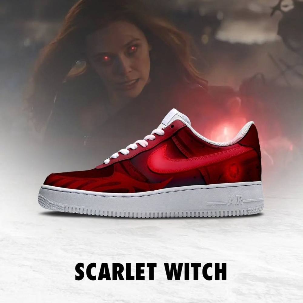 Scarlet Witch Marvel New Custom Low Top Shoes