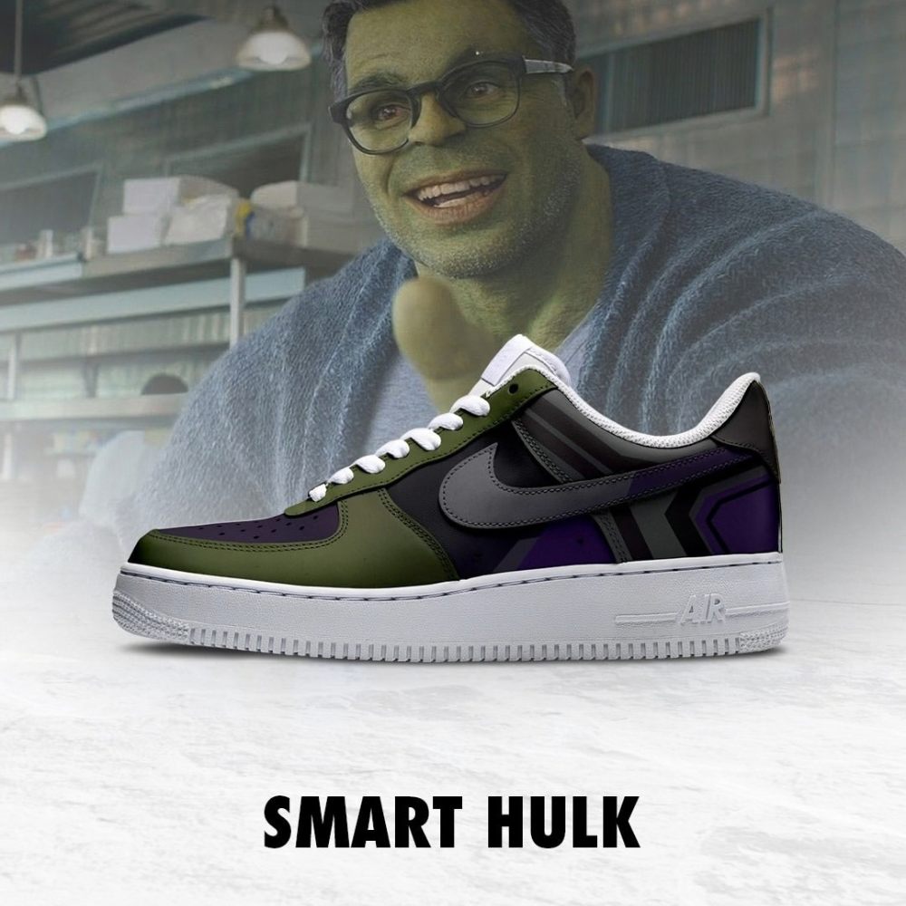 Smart Hulk Marvel New Custom Low Top Shoes