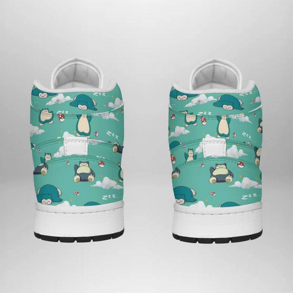Snorlax Pattern Pokemon AJ1 High Top Shoes Pokemon AJ1 High Top Shoes ...