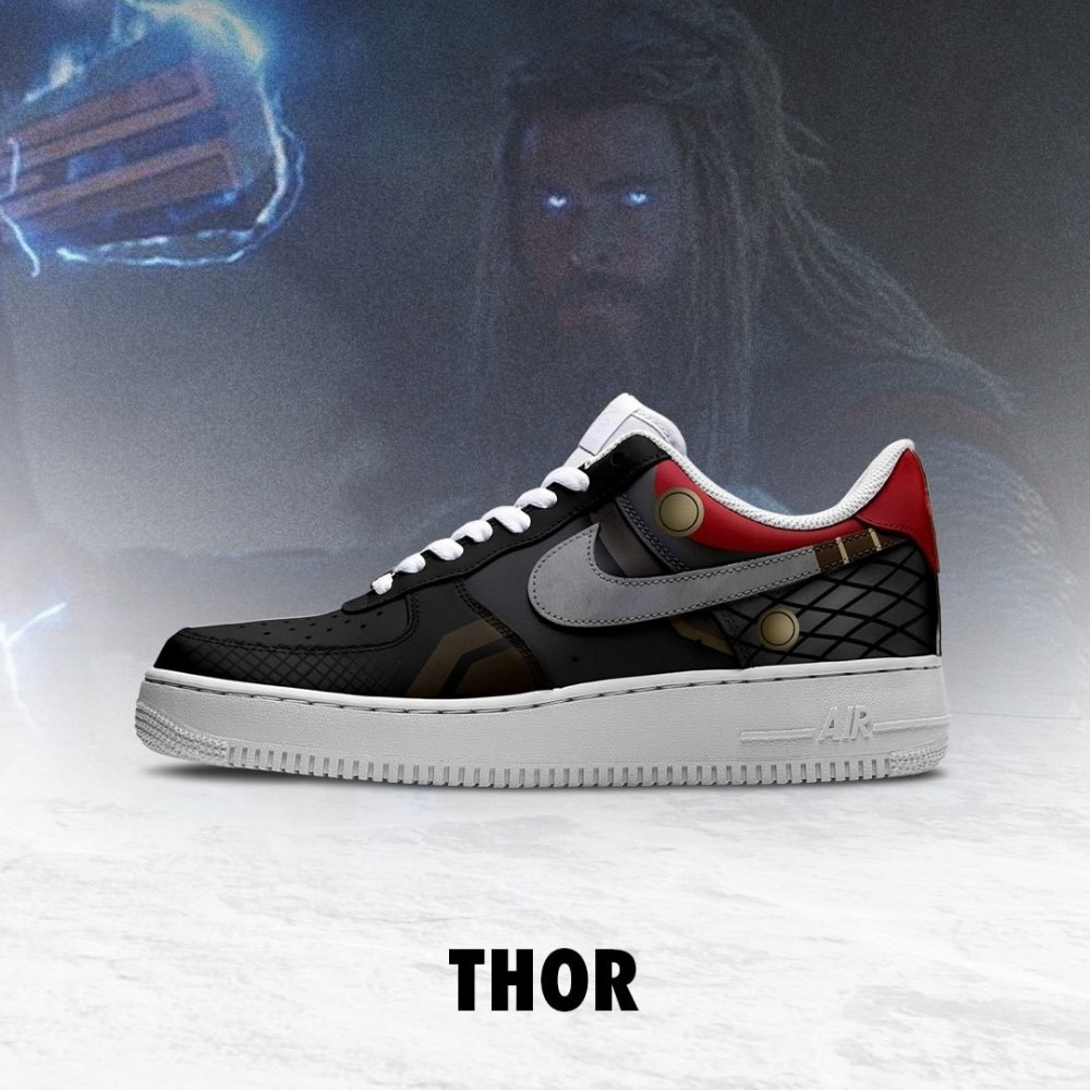 Thor Marvel New Custom Low Top Shoes