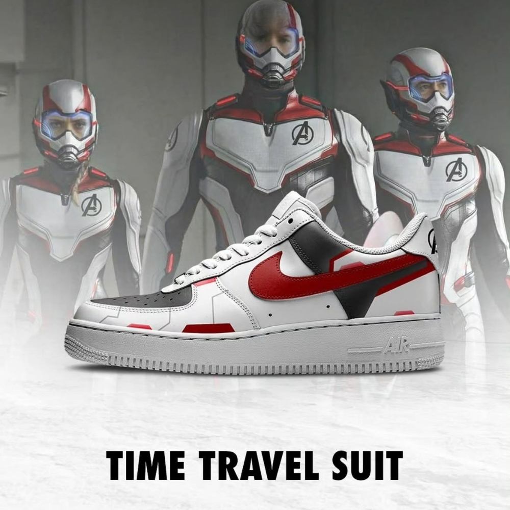 Time Travel Suit Marvel New Custom Low Top Shoes