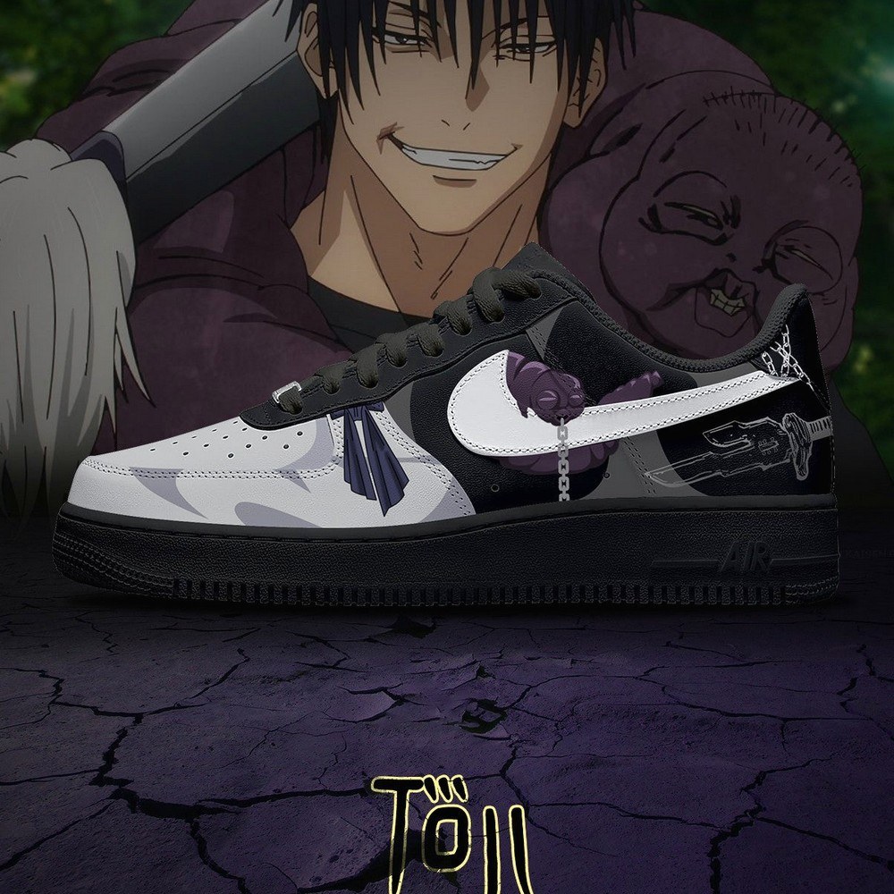 Toji Fushiguro Cursed Technique Jujutsu Kaisen Low Top Shoes