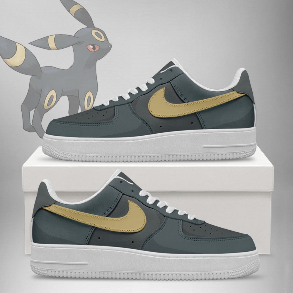 Umbreon Elemental Style Pokemon Lowtop Shoes