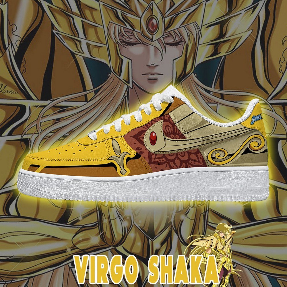 Virgo Shaka Saint Seiya Low Top Shoes
