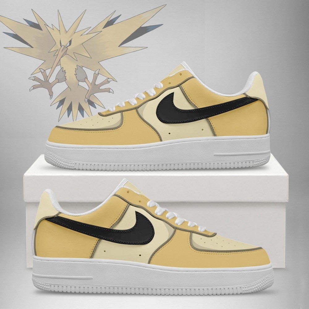 Zapdos Legendary Birds Pokemon Low Top Shoes